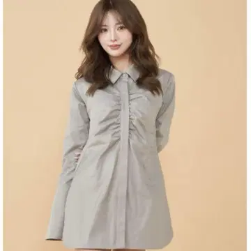 허리 커브 셔츠 원피스 DARICH 다리치