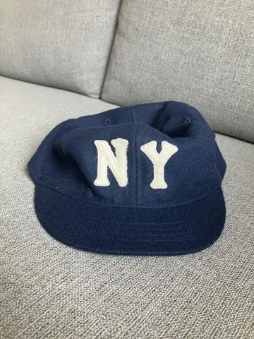 [ USA 제조 ] NY 로고 자수 네이비 캡 7 1/2