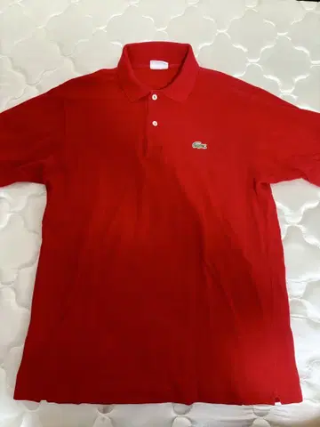 라코스테 레드 피케 셔츠