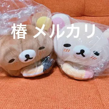 리락쿠마 푹신푹신 도넛 쿠션