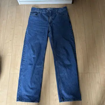UNIQLO 스트레이트 청바지 (64 BLUE x 31인치)