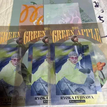 Mrs. GREEN APPLE 제일복권 클리어 파일&스티커