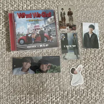킹프리 WhatWeGot/IKnow 트레이딩 카드 클리어 책갈피