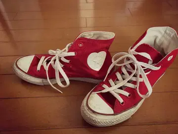 컨버스 올스타 빨간색 컨버스 하이컷 컨버스 24.5cm