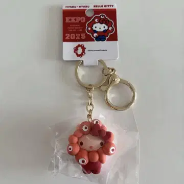 만박 미야쿠미야쿠 산리오 최애 컬러 키티 입체 마스코트 키링