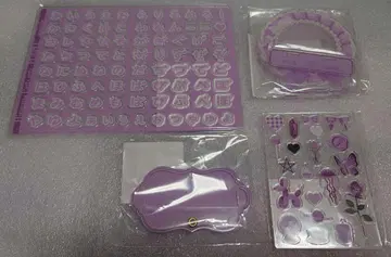 후쿠야 캐릭터 복권 오나마에 커스텀 오키드 Purple 퍼플