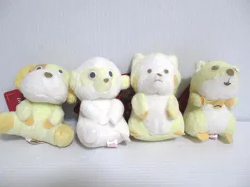 세계 명작 극장 화이트 마스코트 시리즈 키링 모음 4종