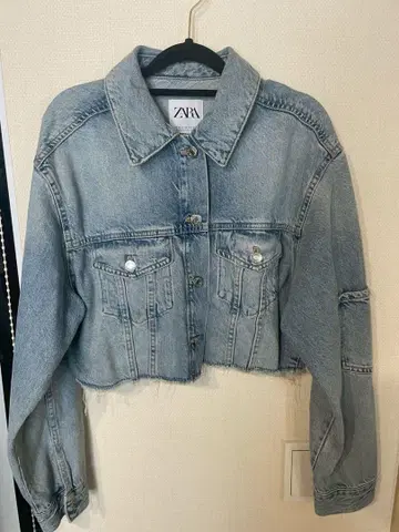 zara 데님 자켓 라이트 블루