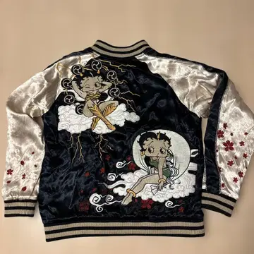 used betty boop x BRAVE-MAN 스카잔 XL 풍신번개