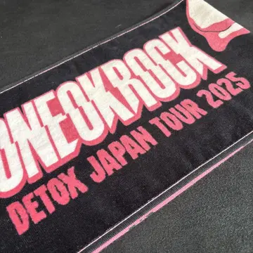 ONE OK ROCK DETOX TOUR 2025 타월 [ 중고품 ]