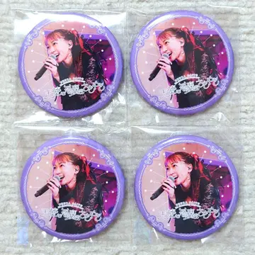 사이토 슈카 5thAnniversary 천사와 악마의 속삭임 캔뱃지 4개