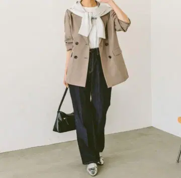 GLOBAL WORK Good 데님 플레어 tall