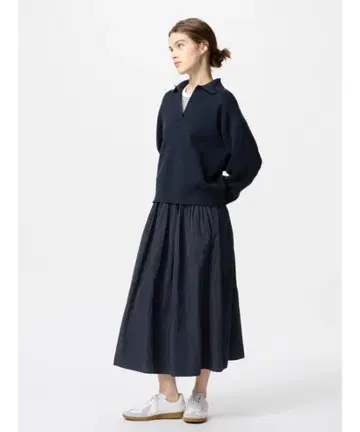 UNIQLO 볼륨 개더 스커트