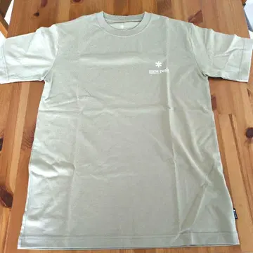 스노우피크 T셔츠 S사이즈 설봉제2025 베이지