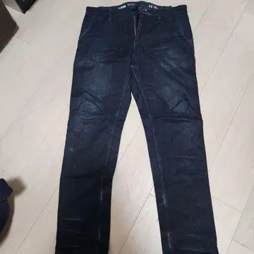 지스타 로우 라인 데님 팬츠