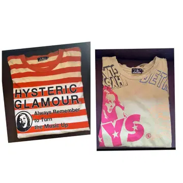 HYSTERIC GLAMOUR 히스T x 2세트 M