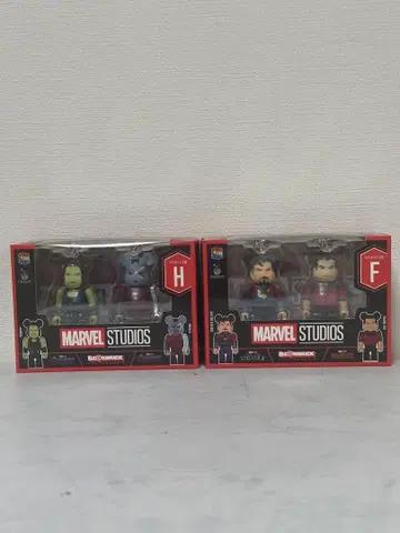 MARVEL STUDIOS 베어브릭 2체 세트