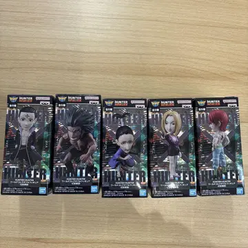 HUNTER x HUNTER 월드 컬렉션 환영여단 전 5종 컴프 세트