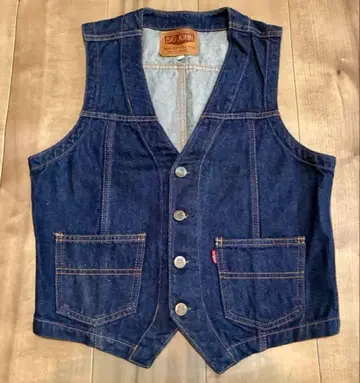 빈티지 BIGJOHN 빅존 데님 베스트 M 70s80s