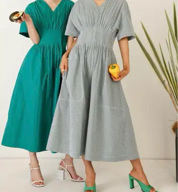 LE CIEL BLEU / Round Form Dress / 38
