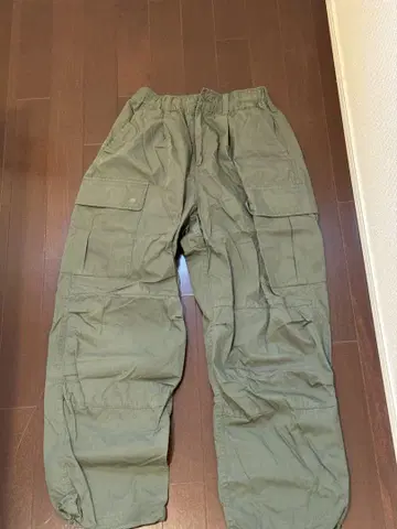 카고 팬츠 올리브 그린 4 포켓