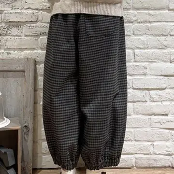 사만사 모스모스 밑단 개더 벌룬 팬츠