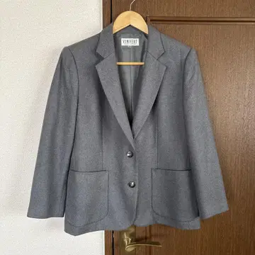 여성용 자켓 그레이 VINVERT