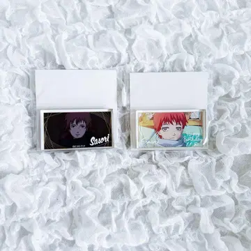 NARUTO 나루토 벌스데이 아크릴 블록 아쿠브로 사소리