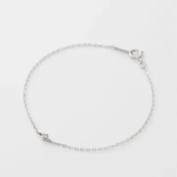 agete 실버 다이아몬드 팔찌 (0.03ct)