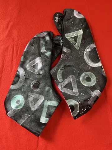 24.5cm 블랙 타비 후쿠스케 넬 안감 여성용 남성용