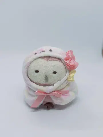 스미코구라시 테노리 후쿠로 오키가에 스미코 꽃무늬 판초 세트