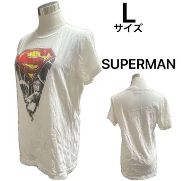 슈퍼맨 SUPERMAN 아메리칸 코믹스 반팔 셔츠 L 아메리칸