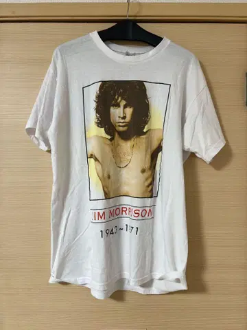 THE doors 밴딩 T셔츠 L사이즈 짐 모리슨 노무라 쿤이치