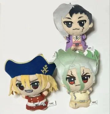 닥터 스톤 Dr.STONE SD 인형 3종 세트