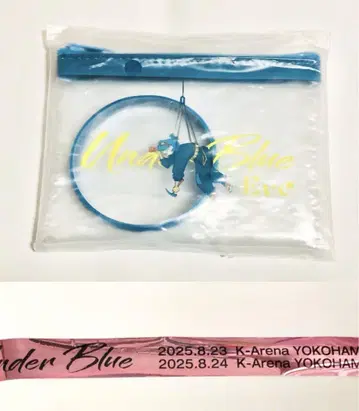Eve underblue 러버밴드 & 파우치 세트