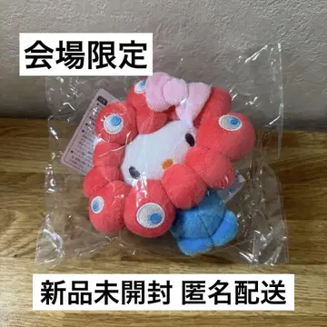 미사용 새상품 산리오 키티 오사카 만박 마스코트 키링 카라비너