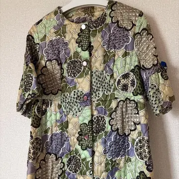 vintage quilting coat