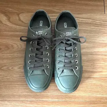 컨버스 올스타 모노컬러스 로우컷 23.5cm 올리브