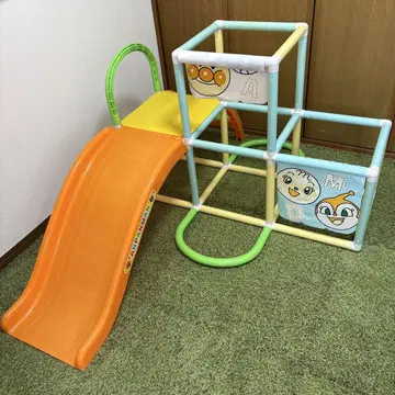 호빵맨 미끄럼틀 포함 놀이기구 정글짐