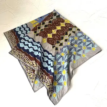 45R 실크 트윌 스카프 대형 보자기 실크