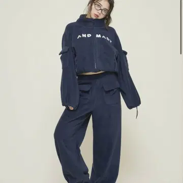 andmary Mary logo fleece jacket / pants