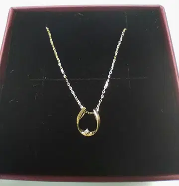 미사용 새상품 K10 다이아몬드 목걸이 IKEDA JEWELRY Beau