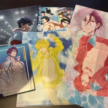 극장판 Free! Blu-ray&클리어 파일