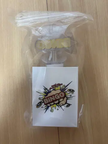 HiHi Jets BINGO 응원봉 투명/화이트 미개봉