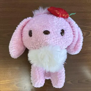 핑크 토끼 봉제 인형
