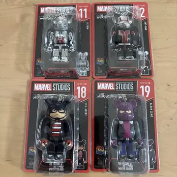MARVEL 베어브릭 Happy 복권 베어브릭상 4종 세트