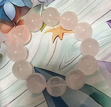 모잠비크 산 천연 아이리스 로즈쿼츠 빅볼 17mm 안쪽 둘레 16cm