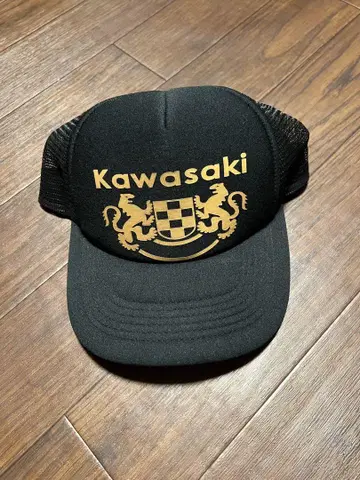 Kawasaki 트래커 캡 블랙