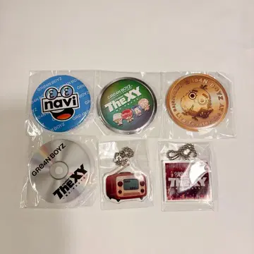 46. GRe4N BOYZ 캔뱃지 아크링 키링
