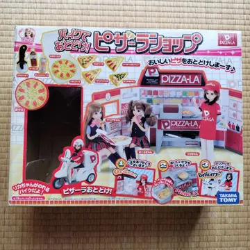 타카라토미 리카짱 바이크로 배달 피자라샵 새상품급